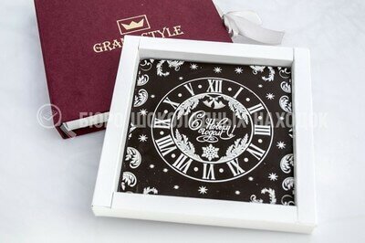 Шоколадная открытка «Квадро»