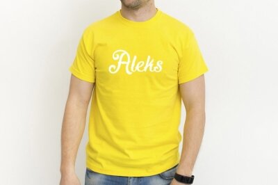 Футболка мужская именная