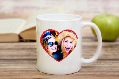 Чашка с фото для подруги