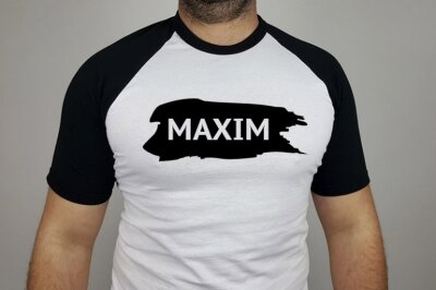 Креативная мужская именная футболка