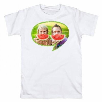 Футболка с нанесением фото женская