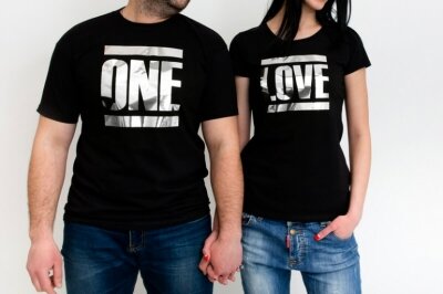 Парные футболки для влюбленных