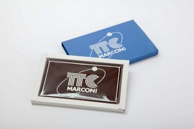 Шоколадная открытка (Тиснение)