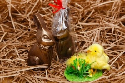 Пасхальный шоколадный кролик