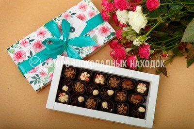 Поздравительный набор.18 конфет