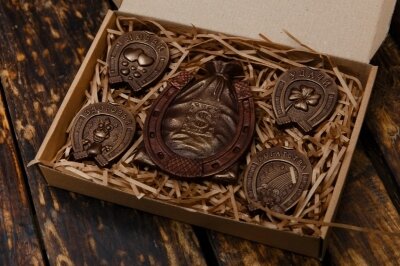 Шоколадный набор Поковы на удачу